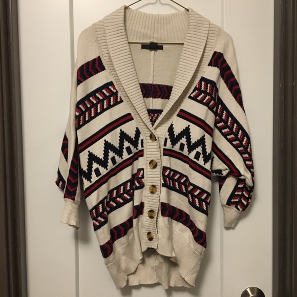 Cozy Patterned Cardigan - Picture 2 of 6